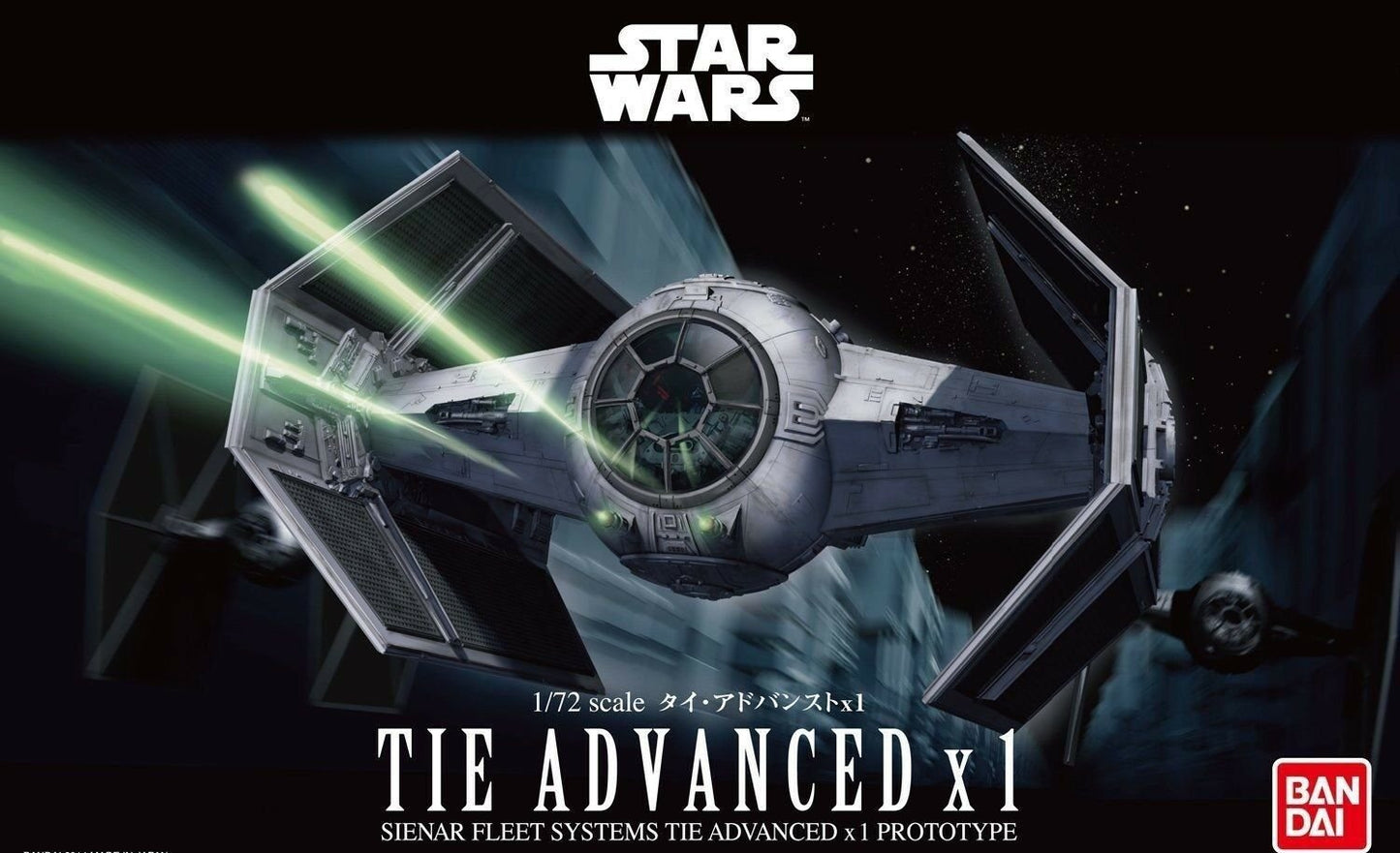 Bandai - TIE ADVANCED X1 1:72