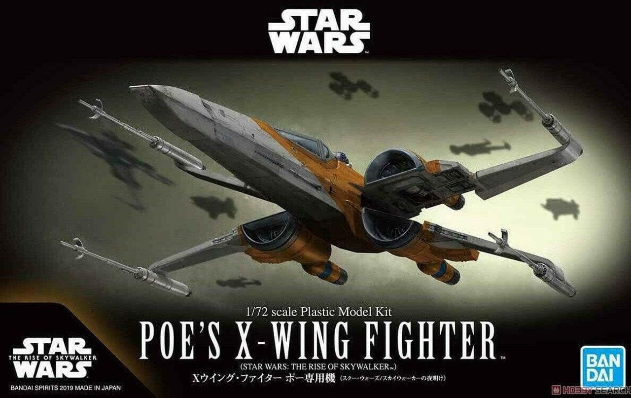 Bandai - See 5058312 Poe's X-Wing Fighter 1:72***