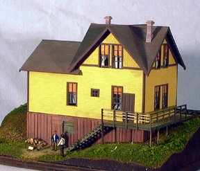 Banta - HO Vance Junction Section House