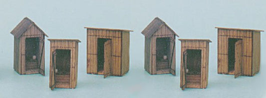 Banta - Ho Outhouse Collection 6'n1