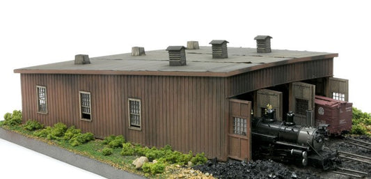 Banta - HOn3 Sargents Roundhouse