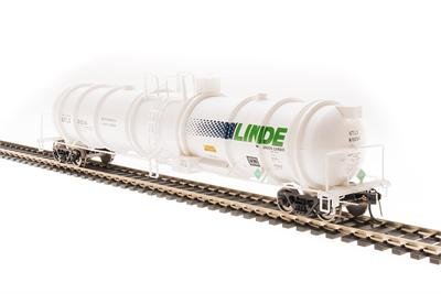 Broadway Ltd - N Cry Tank Car Linde 2pak