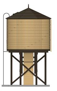 Broadway Ltd - Ho Water Tower Unpowered Yello