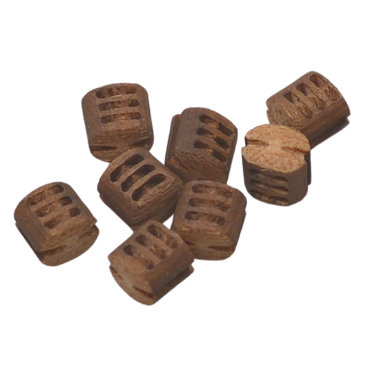 Beautiful Blocks 3 Sheave 3.0 mm Wood Block 20 pcs
