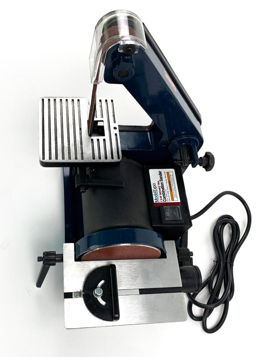 Model Expo - Power Tools 1 x 30" Belt/ 5" Disc Sander - 120 Volt/60 Cycles