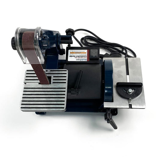 Model Expo - Power Tools 1 x 30" Belt/ 5" Disc Sander - 120 Volt/60 Cycles