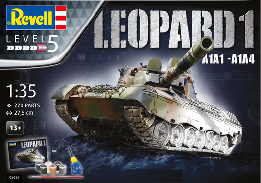 Revell - Geschenkset Leopard 1 A1A1-A1A4 - Scale 1/35