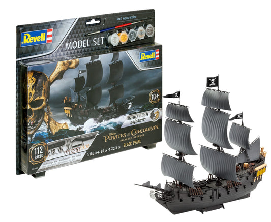Revell - Model Set Pirate Ship Black Pearl - Scale 1/150