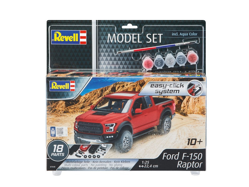 Revell - Model Set 2017 Ford F-150 Raptor (Easy-Click System) - Scale 1/25