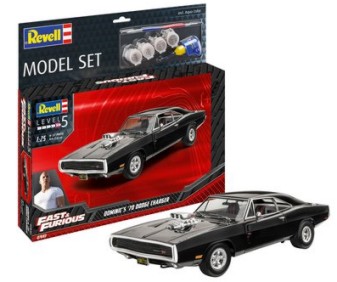 Revell - Model Set Fast & Furious - Dominic's 1970 Dodge Charger - Scale 1/25