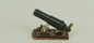 Corel - C-6 Carronade - 24mm (31/32") Burnished and blackened cast metal w/ aiming mechanisms