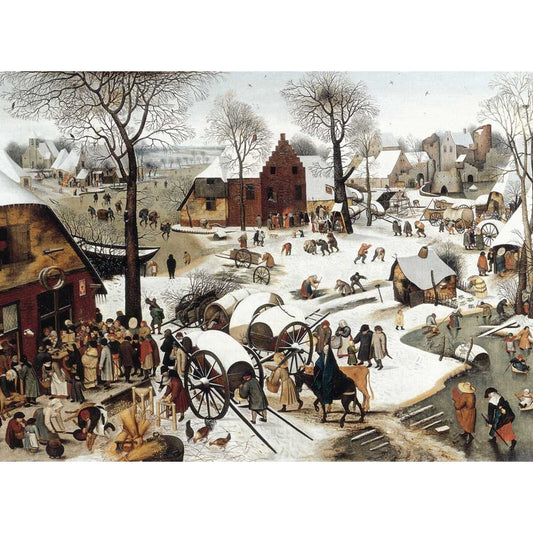 Michele Wilson Puzzles - BETHLEHEM WINTER CELEBRATION - (350)