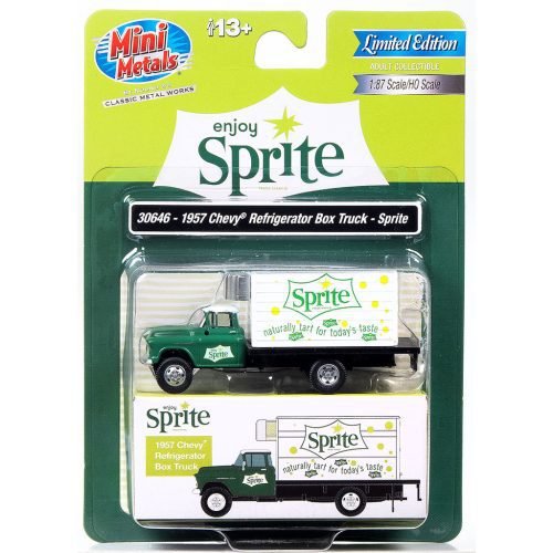 Classic Metal Works - HO '57 Chevy Refrig Box Truck Sprite G&W