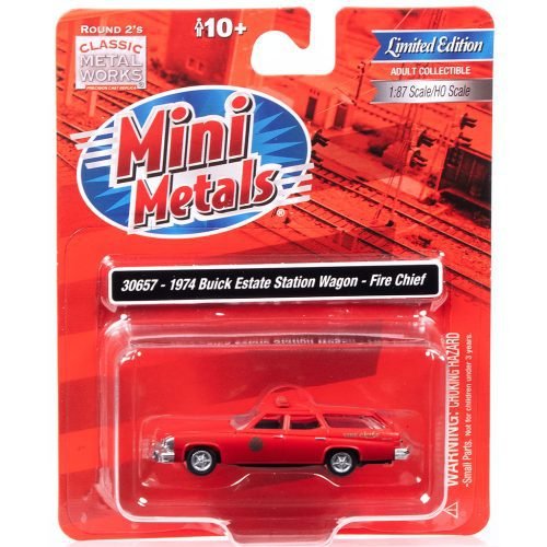 Classic Metal Works - HO '74 Buick Estate Station Wagon Fire C