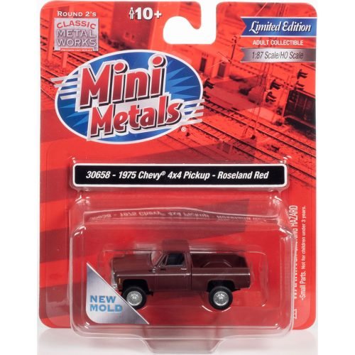 Classic Metal Works - HO '75 Chevy Pickup Red