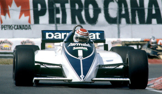 Tameo - Kit CPK001 Brabham BT50 - 1982 Canadian Grand Prix - White Metal Car Kit - Scale 1:43, Made in Italy