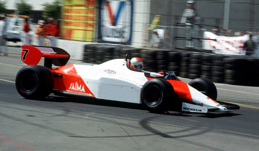 Tameo - Kit CPK004 McLaren MP4/1C Ford - 1983 U.S.A. West Grand Prix - White Metal Car Kit - Scale 1:43, Made in Italy