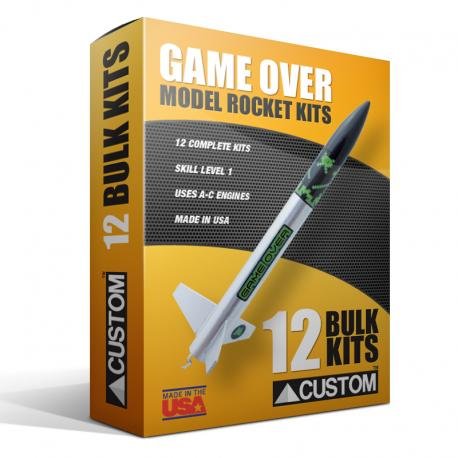 Custom Rocket - Game Over Skil-1 Bulk Pk 12