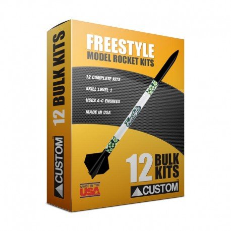 Custom Rocket - Freestyle Skil-1 Bulk Pk12