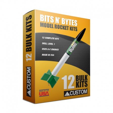 Custom Rocket - Bits N' Bytes Skil-1 Bulk Pk12