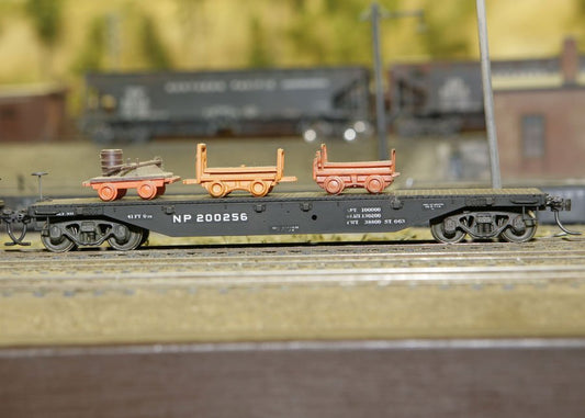 Central Valley - Ho 41' FLAT CAR KIT NP