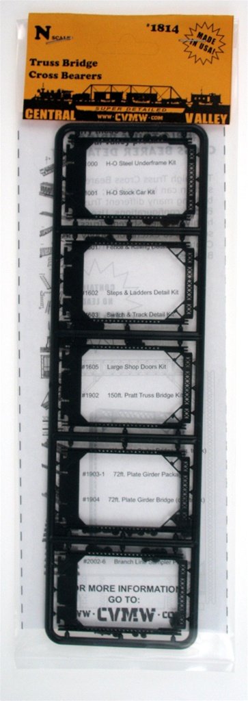 Central Valley - N TRUSS BRIDGE CROSSBEARER SET