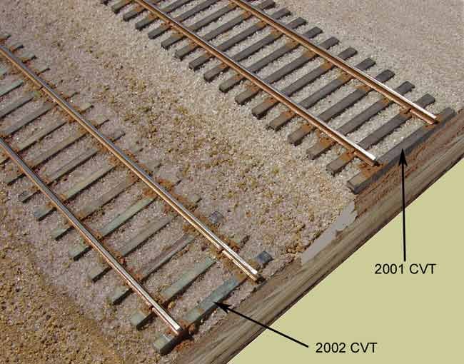 Central Valley - Ho BRANCH LINE TIE STRIPS Bulk