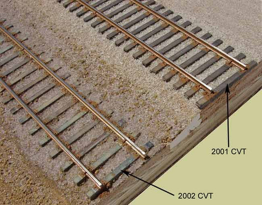 Central Valley - Ho BRANCH LINE TIE STRIPS Bulk