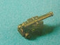 Corel - C-31 Cannon Kit 25 mm long - Burnished White Metal, Wood & Brass1/pk