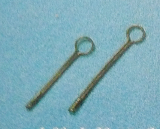 Corel - L093 Wire Chainplate for 5mm deadeyes - 26mm long - PK of 10 pcs.