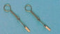 Corel - L060 Wire Chainplate with hinged attachment for 5mm deadeye & 30mm long - PK of 30 pcs.