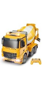 Double E R/C - R/C Mercedes Cement Mixer Truck 1:26