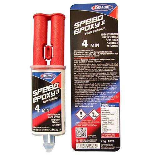Deluxe Materials - Speed Epoxy II Syringe 28g