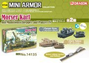DML - Morser Larl mit Munitionsschlepper 1:144