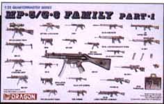 DML - Weapons Set #3 Mp-5 1:35