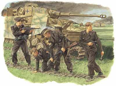 DML - Survivors PanZer Crew Kursk 1943 1:35