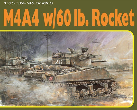 DML - M4A4 Sherman Tank 1/60lb Rocket 1:35