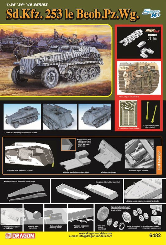 DML - Sd.Kfz.253 le Beob Pz.Wg.Halftrack 1:35