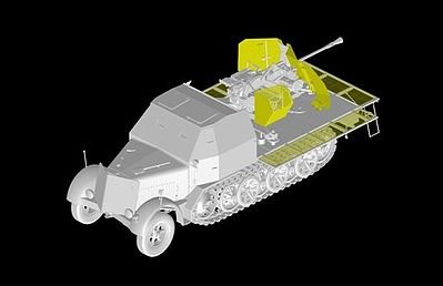 DML - Sd.Kfz.7 W/3.7cm Flak 43 1:35