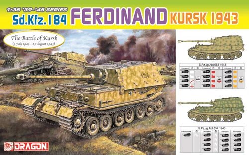 DML - Sd.Kfz.184 Ferdinand Kursk 1943 1:35
