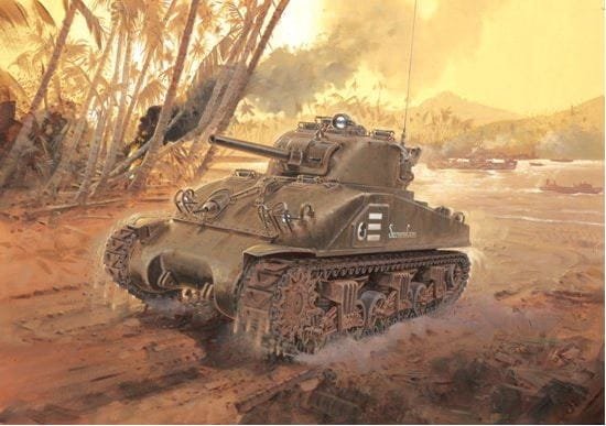DML - M4 Sherman Composite Hull PTO 1:35