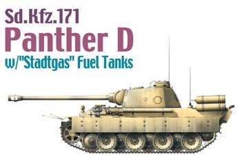 DML - SdKfz 171 Panther D Tank w/Stadtgas 1:35