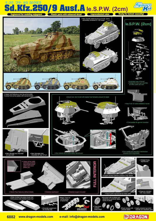 DML - Sd.kfz.250/9 Ausf.A 1:35