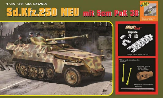 DML - SdKfz 250 NEU Halftrack w/5cm Pak 1:35