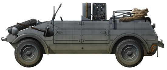 DML - Kubelwagen Radio Car 1:25