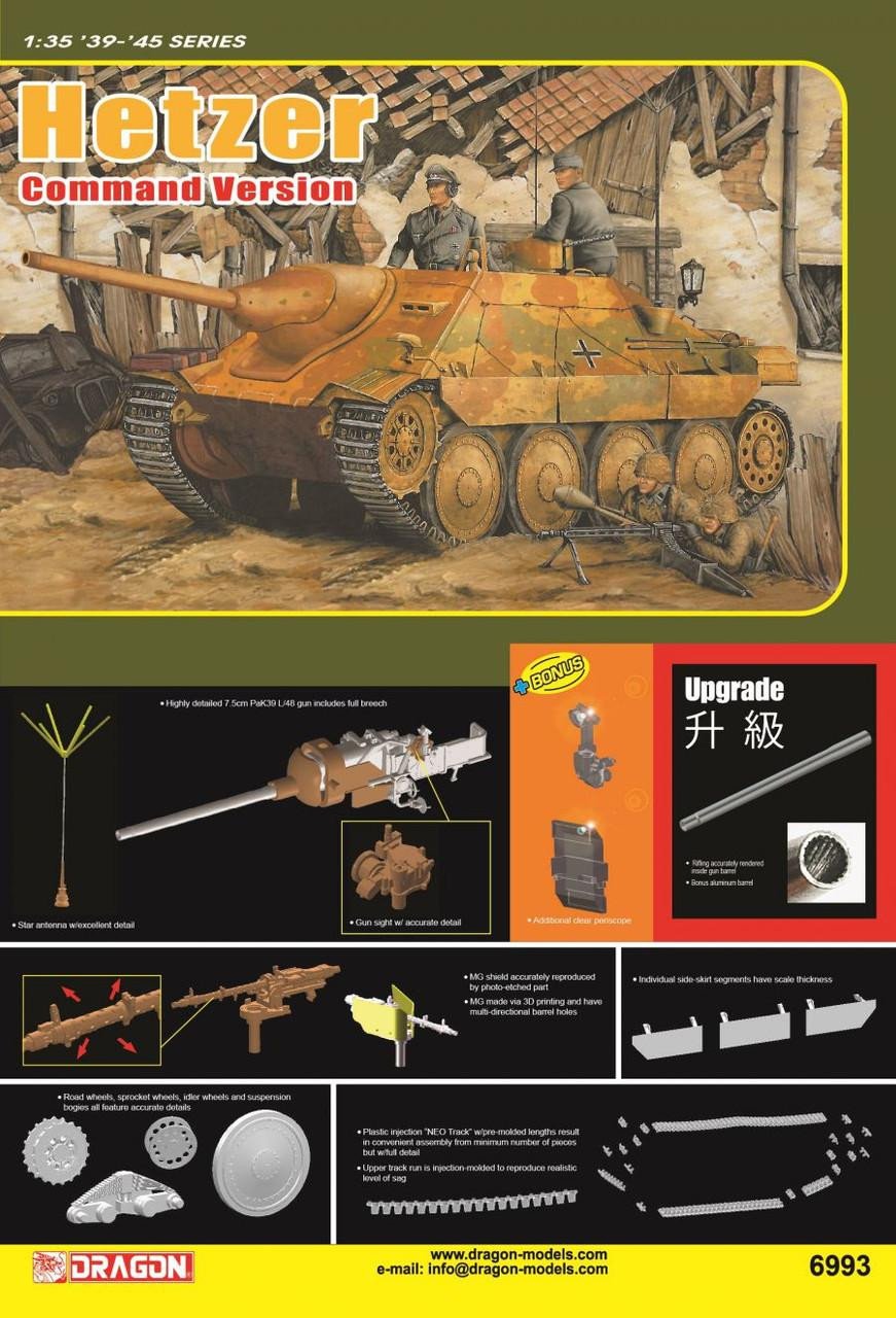 DML - Hetzer Command Tank 1:35