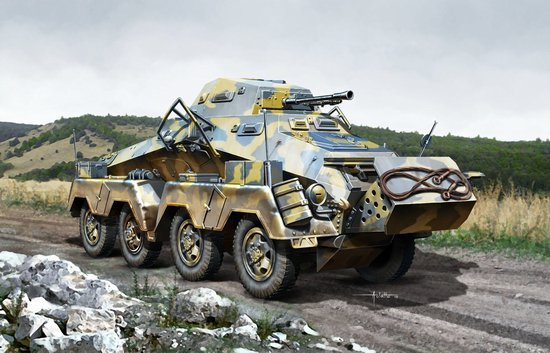 DML - Sd.Kfz.231 8-Rad W/2mm Cannon