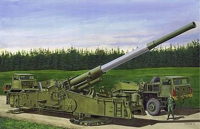 DML - M65 Atomic Annie Gun 1:72