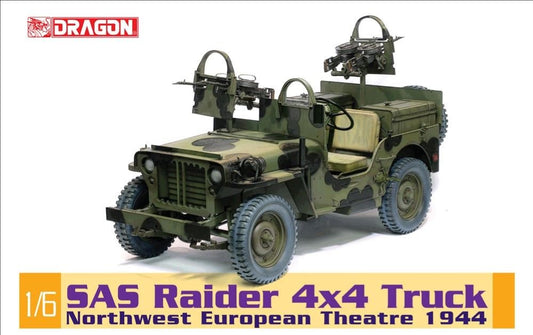 DML - SAS Raider 4x4 Jeep NW Europe 1944 1:6