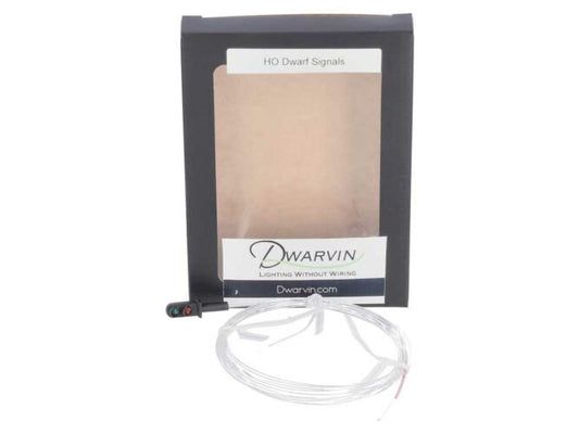 Dwarvin Lighting - DVFLBS101 HO Fiber Lit 2 Color Dwarf Sig